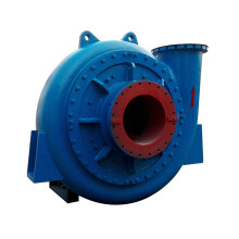 Wear resisting horizontal centrifugal gravel dredging pump with gearbox river marine sand pump